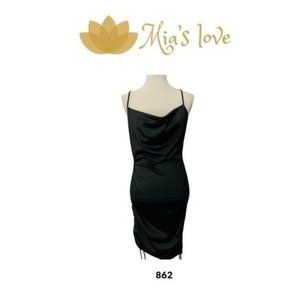 Cristina love, New Beautiful Dress for party, Size L, Black color.